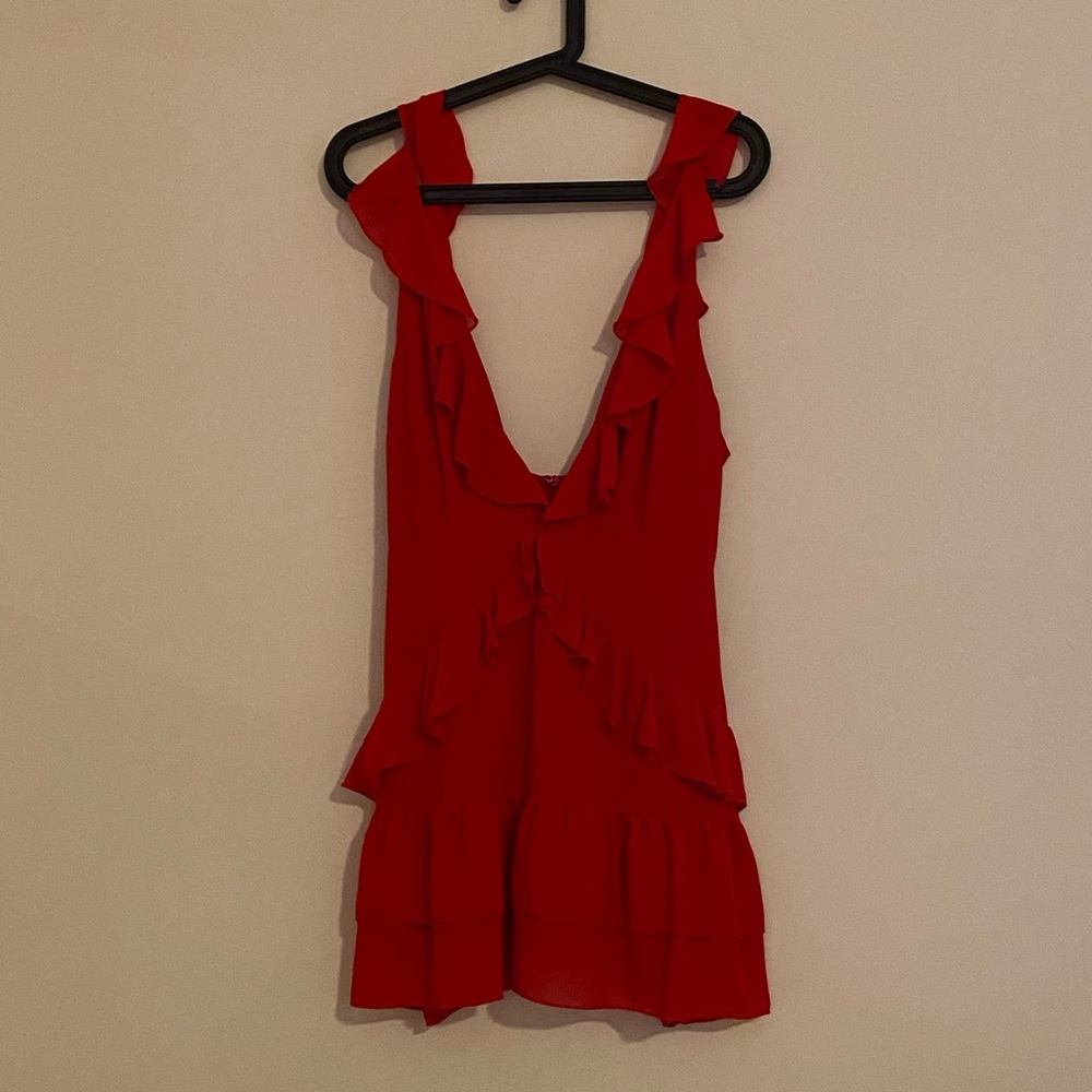 Lulu’s Ruffle Mini Dress